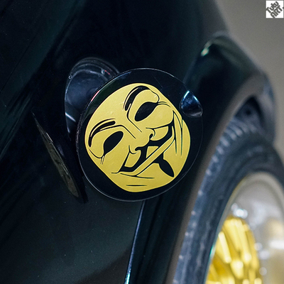 仇杀队面具车贴VforVendetta贴花