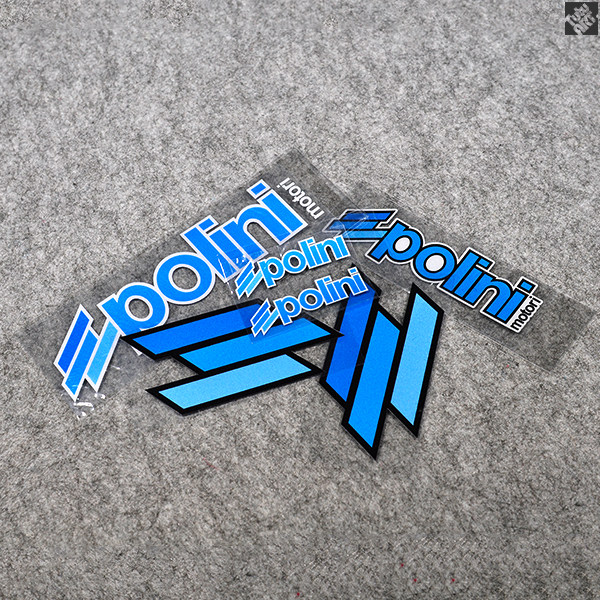 tutu圖圖車貼 定制意大利普利尼个性改装贴 摩托车改装反光贴纸