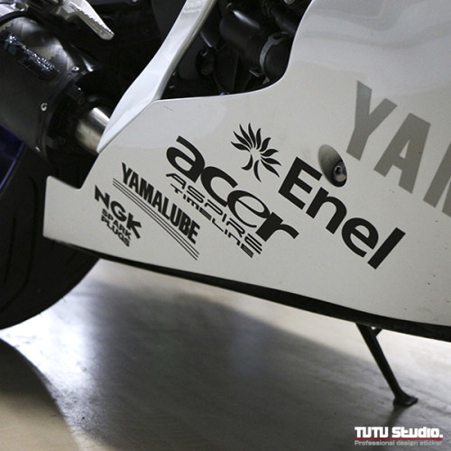 tutu圖圖車貼motogpyamaha贴纸
