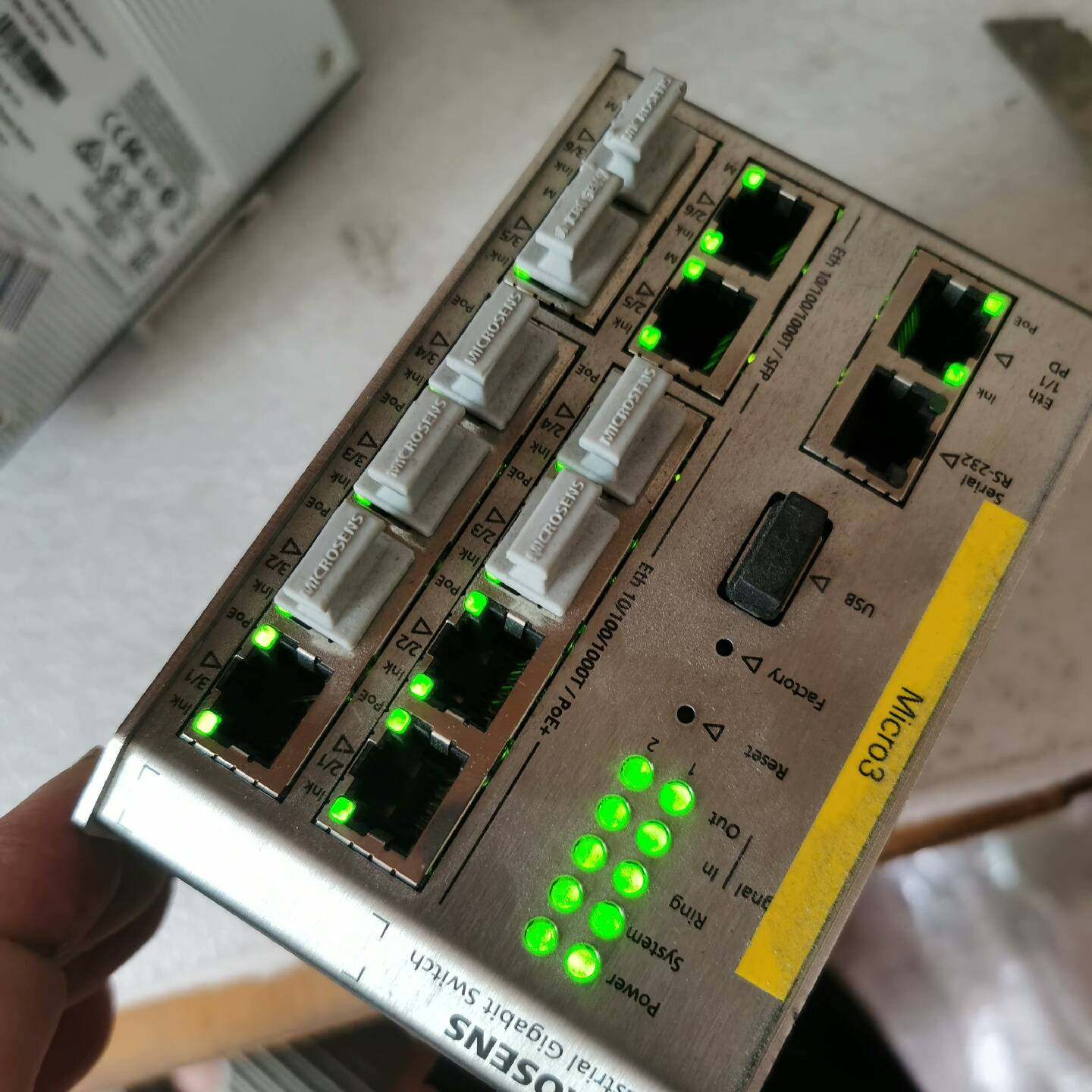 议价MICROSENS交换机MS652119PM