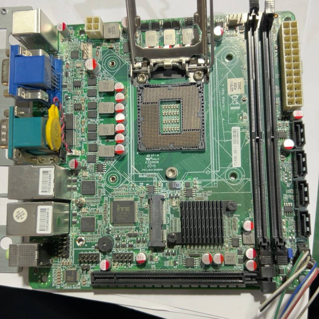 议价ITX-P365工控17x17设备主板 原装拆机 功能正