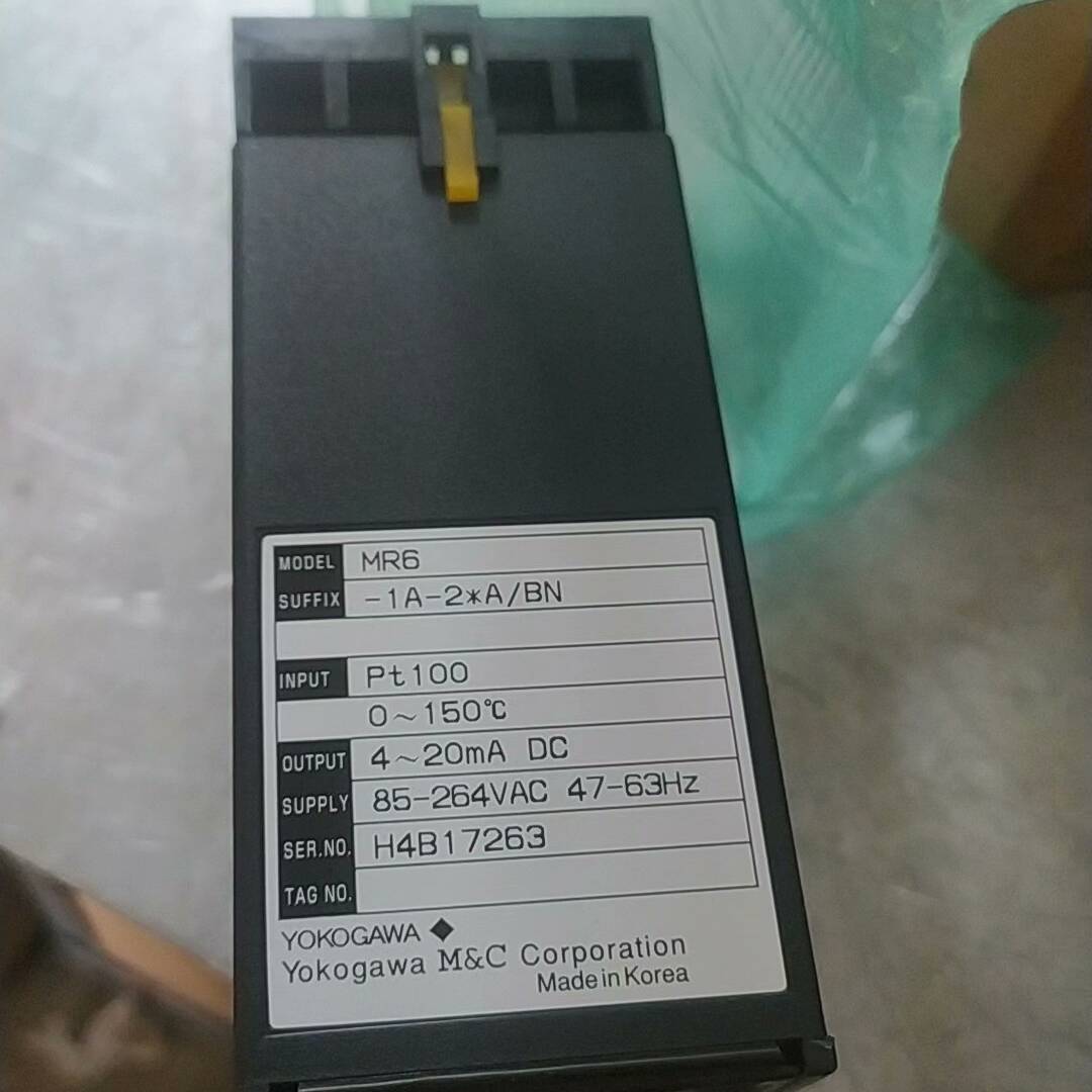 议价全新原装YOKOGAWA横河 MR6-1A-2*A BN