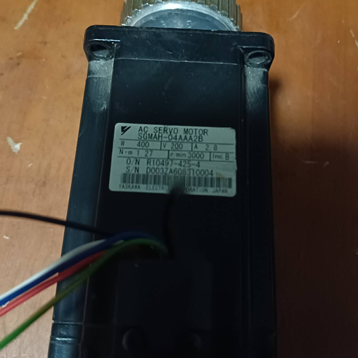 议价原装正品安川伺服电机SGMAH-04AAA2B