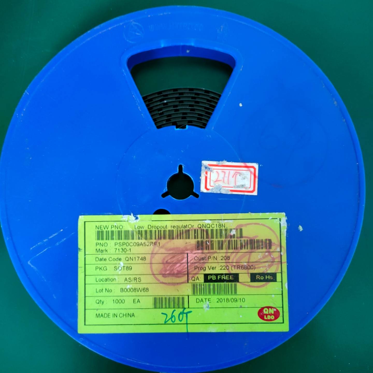 议价HT7130稳压管199个打包出，实物图片，售出