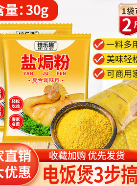 盐焗鸡粉30g家用正宗广东客家菜盐焗鸡粉配料盐焗虾海鲜手撕鸡料