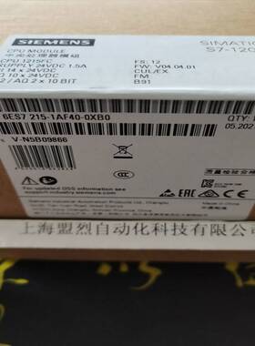 【议价】6ES7 215西门子CPU1215FC模块 6ES7215-1AF40-0XB0 OXBO