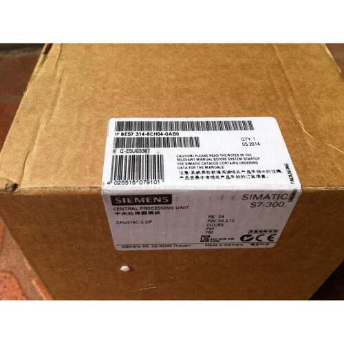 【议价】全新原装保内原标 CPU 314C-2DP 6ES7314-6CH04-0AB0