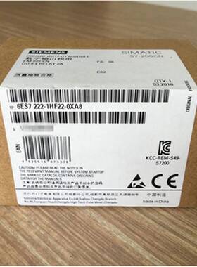 【议价】6ES7 222西门子EM222CN模块6ES7222 222-1HF22-1BF22-0XA