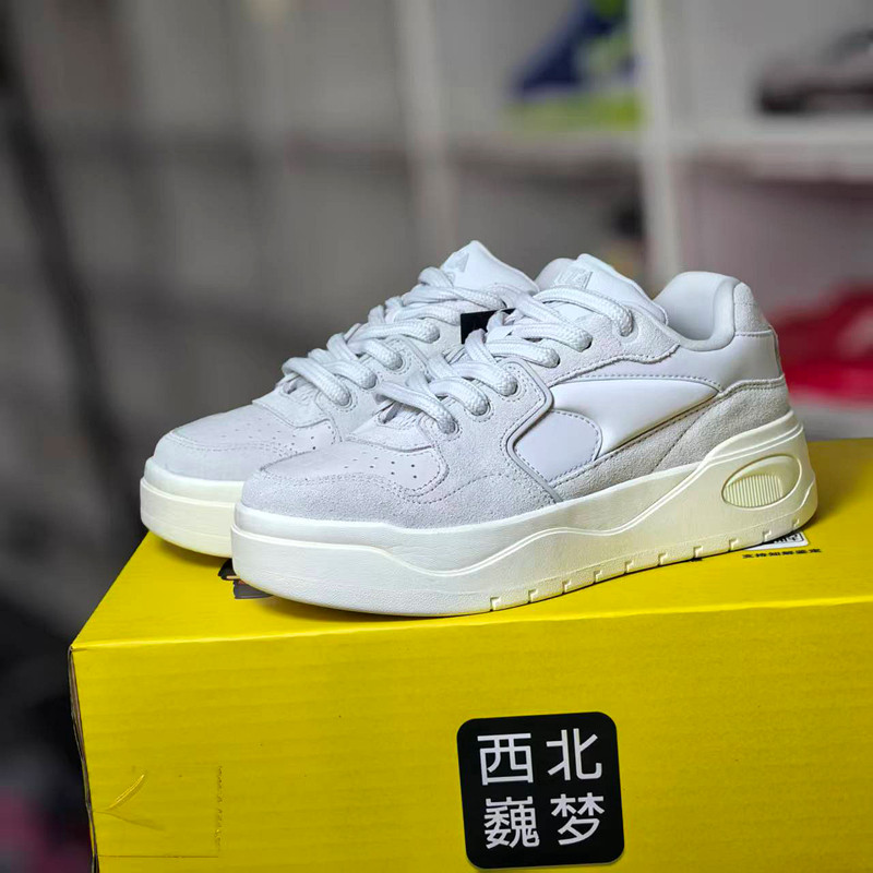 Anta安踏 982EVO 简约时尚舒适百搭 轻便 低帮 板鞋 男款 灰色