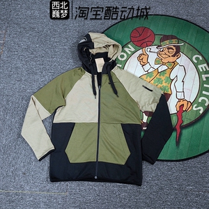 NIKE 男子春秋连帽运动休闲外套新款拼接跑步训练夹克 DQ4788-326