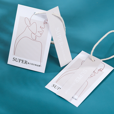 吊牌定制服装店通用标签logo