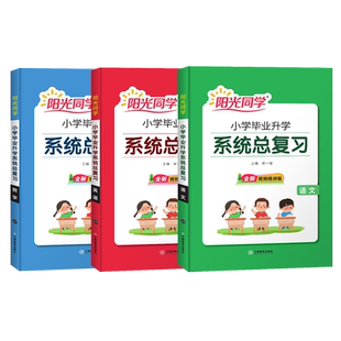 2026版阳光同学小升初系统总复习语文数学英语科学小学毕业升学小升初冲刺48天测试题六年级衔接教材辅导资料考点大全真模拟试题
