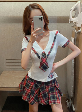 桑拿学生性感夜场小姐足疗工作服