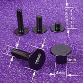 电镀子母铆个性 定钉螺丝钉帐本钉账本样册菜谱相册对接十字头螺钉