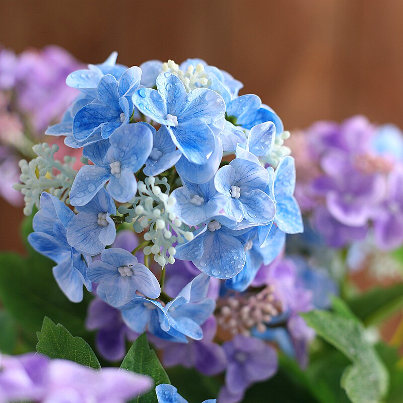 绣球花仿真花摆设客厅高级假花花束摆件仿生花轻奢装饰高端假话花
