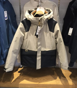 佐丹奴休闲连帽常规鹅绒
