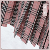 jk高腰学生百褶短裙日系女 小蓝 樱花家族JK制服格子裙 小粉