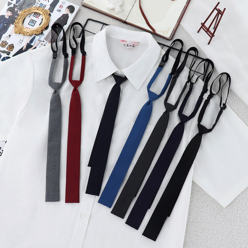 jk制服领带多色免打校供感