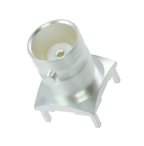 TE泰科 射频连接器1-1337445-0【CONN BNC JACK STR 50 OHM PCB】