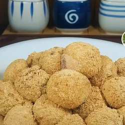 温州苍南特产冬至节金团汤圆纯手工豆粉麻糍糯米嫩糕500克1斤