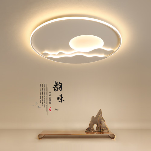 简约现代新中式led超薄吸顶灯