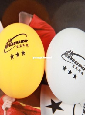 CROSSWAY Table Tennis Balls Professional Ping Pong Ball Whit
