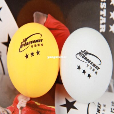 CROSSWAY Table Tennis Balls Professional Ping Pong Ball Whit