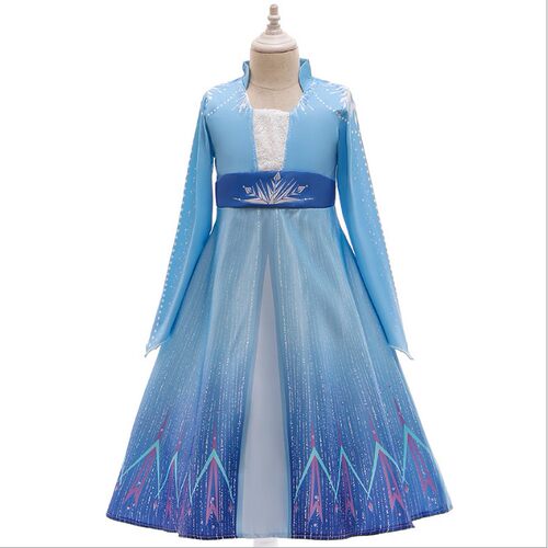 Snow and ice 2 Princess Aisha suit girl Cosplay dress