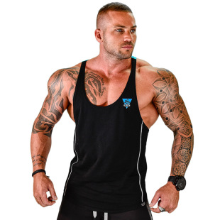 Men Tops Gym Workout sleeveless Bodybuilding Fitness Tank