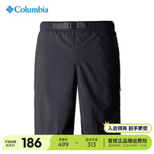 春夏新品Columbia哥伦比亚男裤户外透气休闲短裤五分裤AE4366