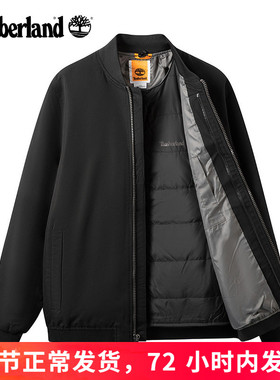 Timberland/添柏岚户外男防风保暖夹棉内胆三合一冲锋衣外套A6M4N