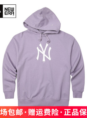 NewEra官方授权正品纽亦华情侣款MLB系列毛圈里连帽卫衣12727843
