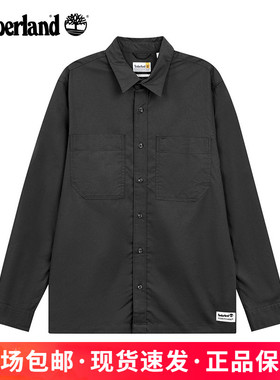 Timberland/添柏岚户外男长袖衬衫舒适透气商务通勤休闲衬衣A2NHT