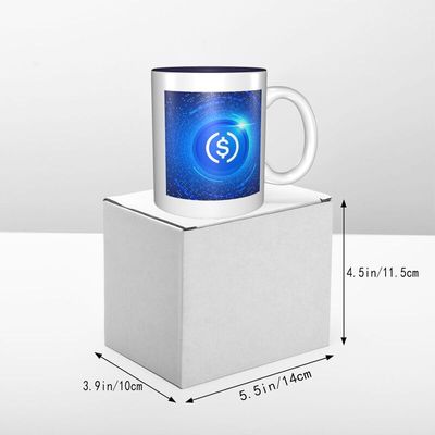 稳定币udsc马克杯btc交易员咖啡杯