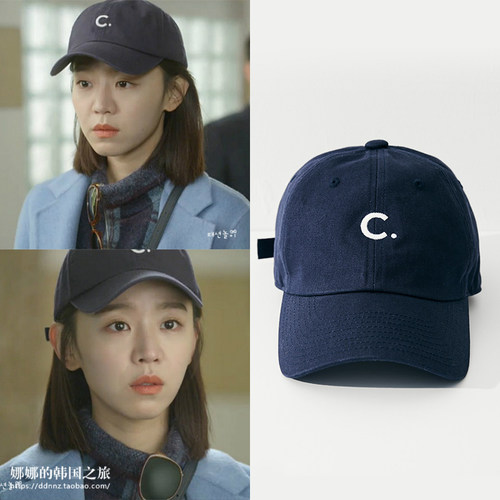 同款韩国字母刺绣棒球帽男女帽子