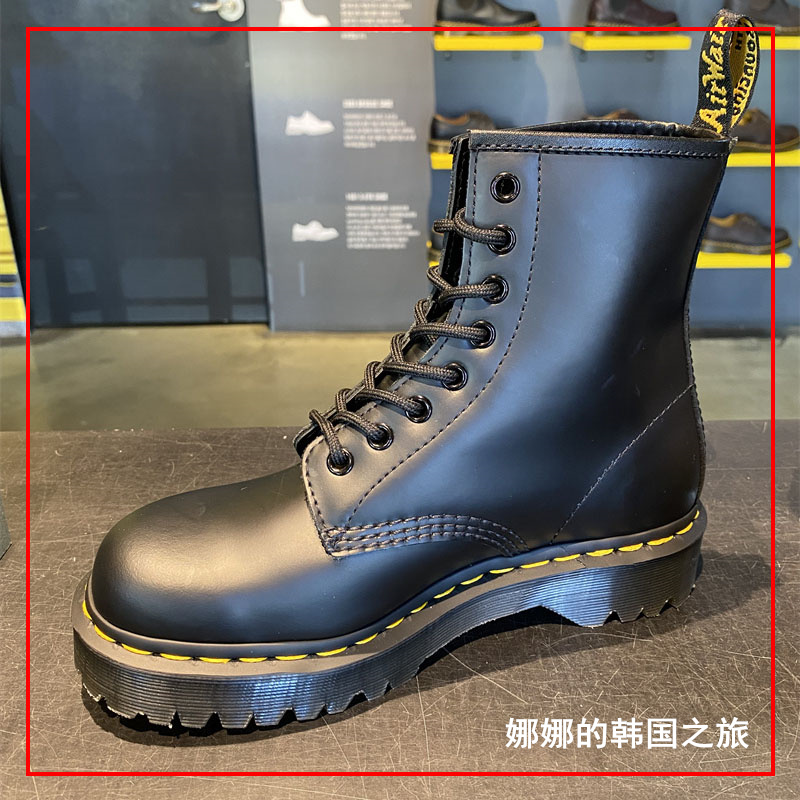 韩国代购 dr.martens 马汀博士 1460 8孔 bex时髦马丁靴 25345001