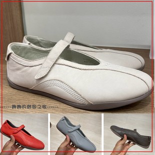 韩国代购rockfish 时尚平底玛丽珍鞋 日常百搭单鞋魔术贴平底鞋