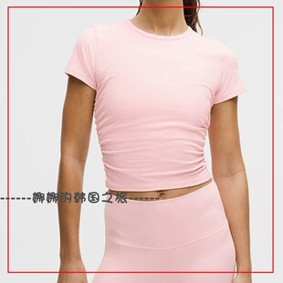 韩国代购lululemon露露乐蒙All It Takes 罗纹短袖运动T恤LW3GV0S