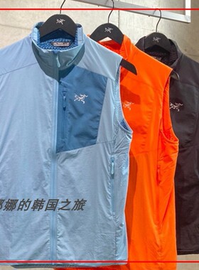 韩国代购ARC'TERYX始祖鸟Proton Vest 男款抓绒马甲运动休闲透气