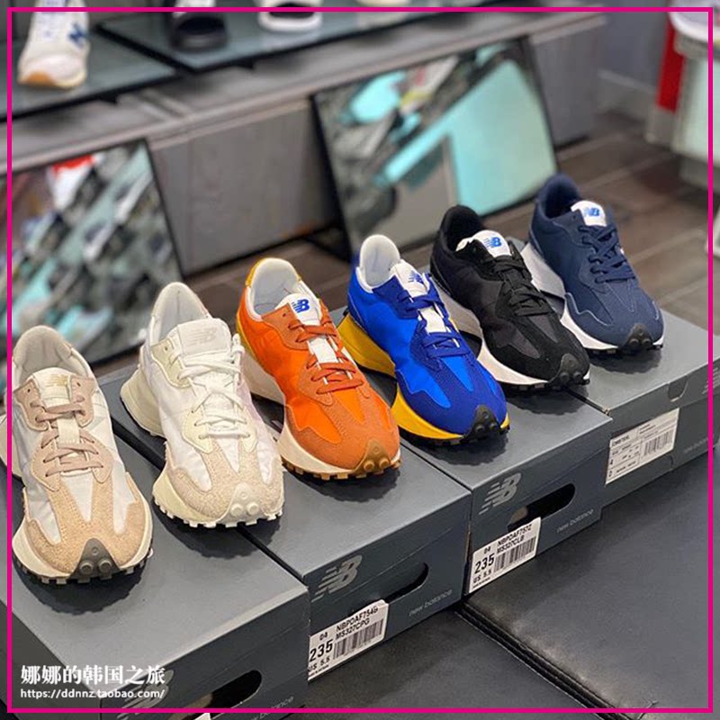 韩国代购New Balance 327男女复古休闲运动鞋跑步鞋MS327CLA