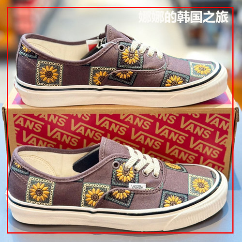 Vans范斯安纳海姆刺绣男女板鞋