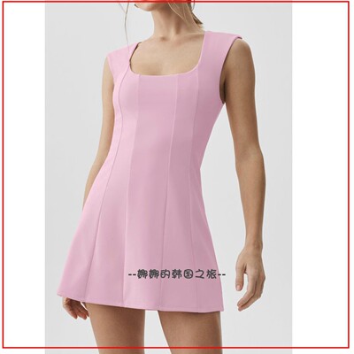 韩国代购ALO Softsculpt Desire Tennis内置打底 网球连身裙女款