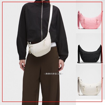 韩国代购lululemon Small Slouchy 3L小款月牙斜挎包日常LU9E04S