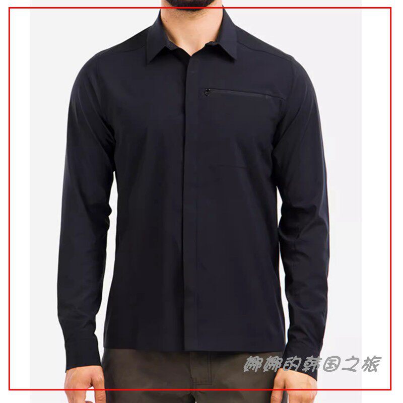 韩国代购ARC'TERYX始祖鸟Skyline LS男户外通勤速干长袖衬衫25215