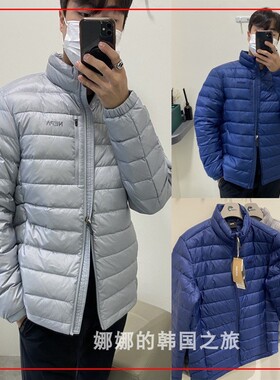 NEPA 韩国代购直邮 22冬男款户外立领轻便鹅绒羽绒服外套7I72011