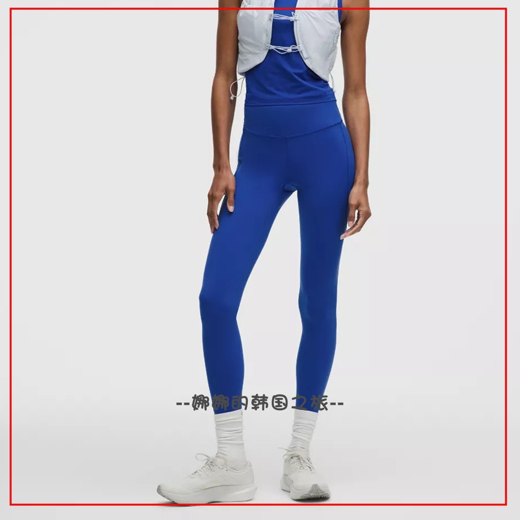 韩国代购lululemon露露乐蒙Align25 高腰紧身健身瑜伽长裤LW5FLOS