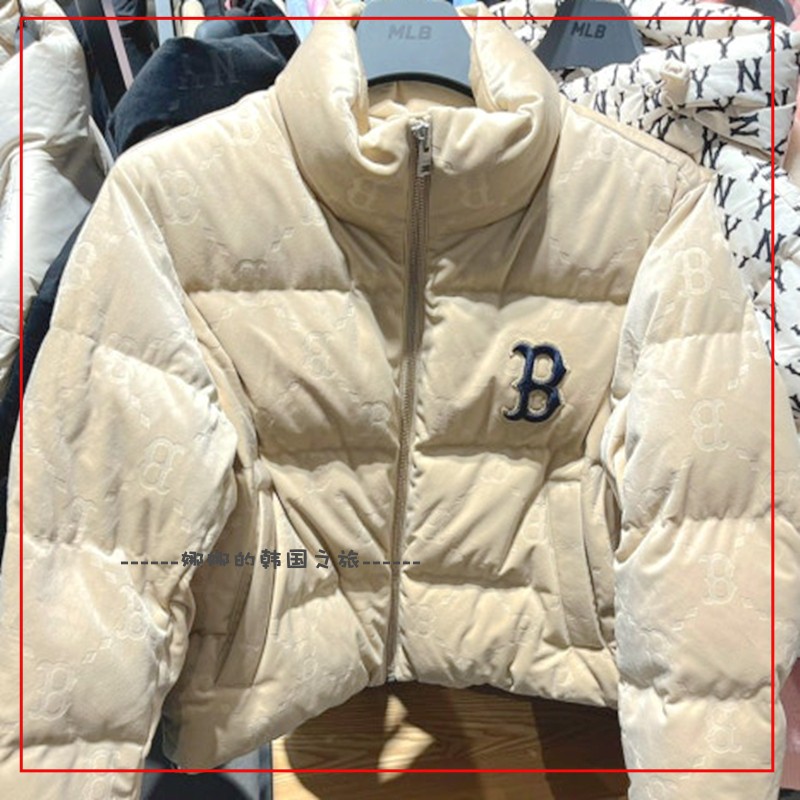 韩国代购MLB 冬季羽绒服男女保暖时尚运动休闲外套短款3FDJM0226