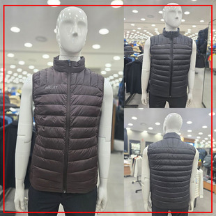 韩国直邮代购 觅乐/MILLET25冬男立领鸭绒保暖羽绒马甲MXUWV052