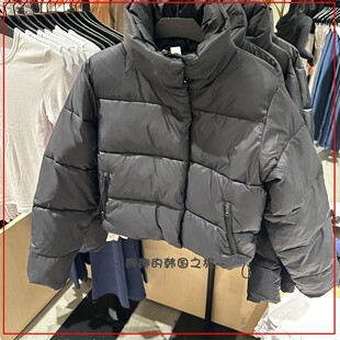 韩国代购Alo Gold Rush Puffer女街头休闲宽松高腰短款棉服外套