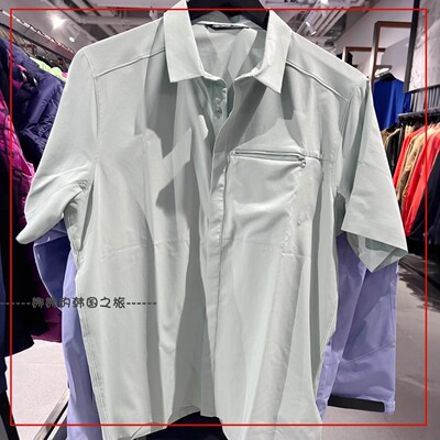 韩国代购ARCTERYX始祖鸟SKYLINE长袖短袖速干男款商务衬衫X7436